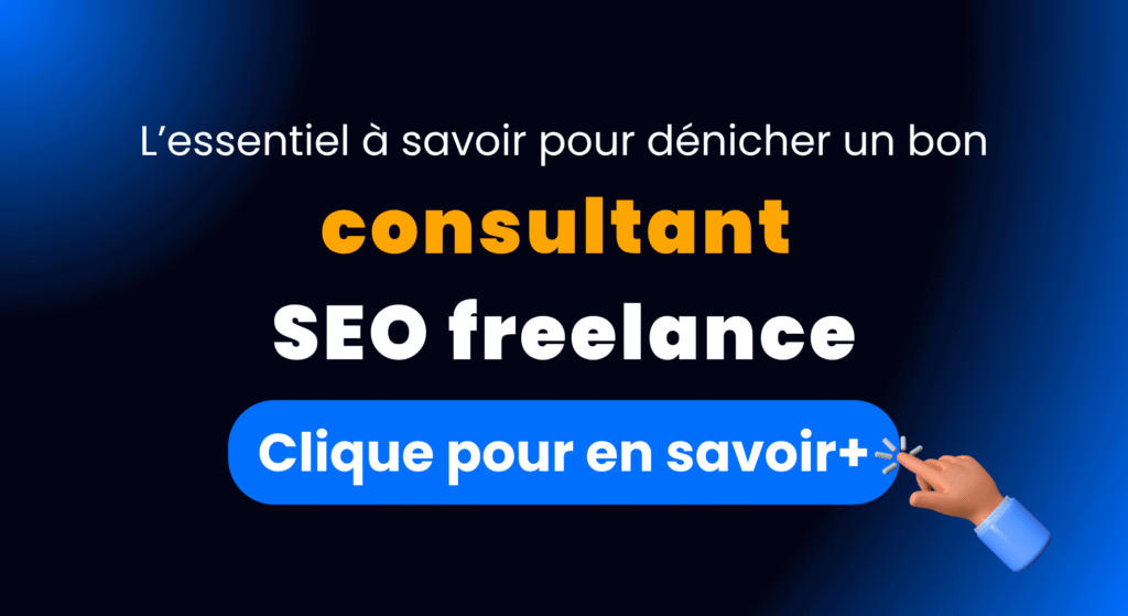 consultant SEO freelance