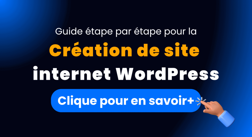 Création site internet WordPress